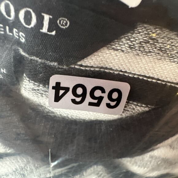 Liverpool Sweater Womens XL Gray Black Striped Brushed Knit Soft Cozy Stretch - Picture 13 of 13